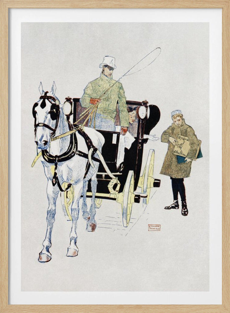 Vintage Carriage (1893) - Poster / Art Print