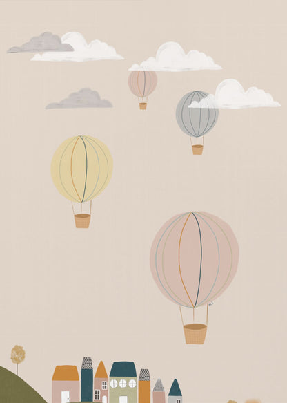 Hot Air Balloons 24x36 - Poster / Art Print