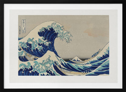 The wave - Kanazawa Oki Nami Ura - Poster / Art Print