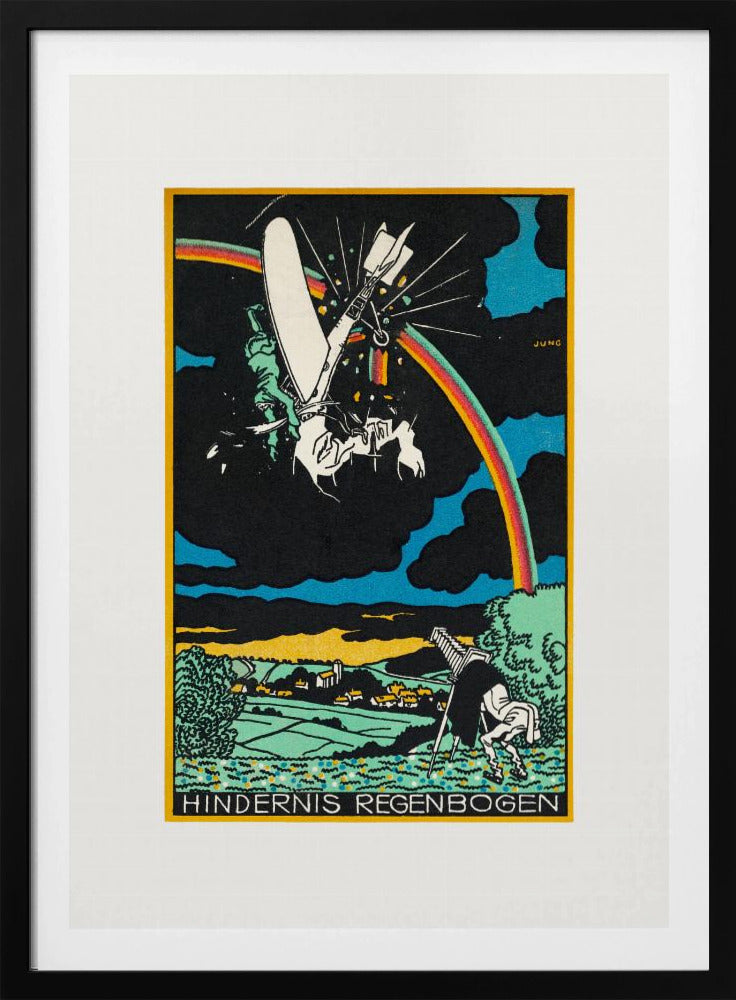 Rainbow Obstacle - Poster / Art Print