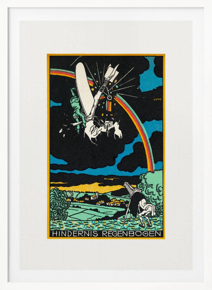 Rainbow Obstacle - Poster / Art Print