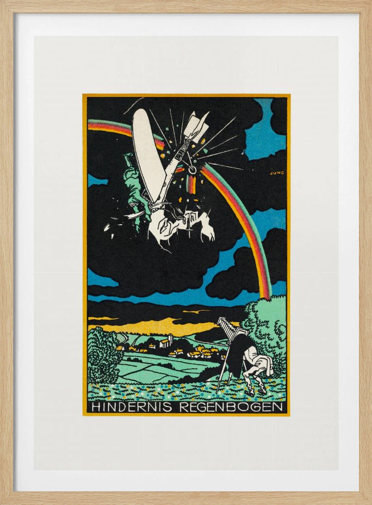 Rainbow Obstacle - Poster / Art Print