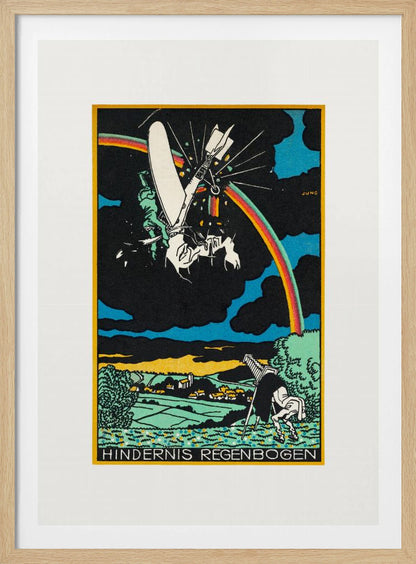 Rainbow Obstacle - Poster / Art Print