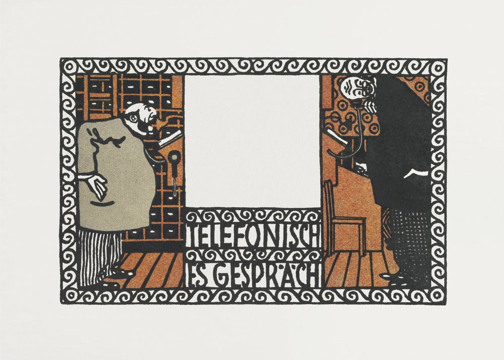 Telephone Conversation - Poster / Art Print