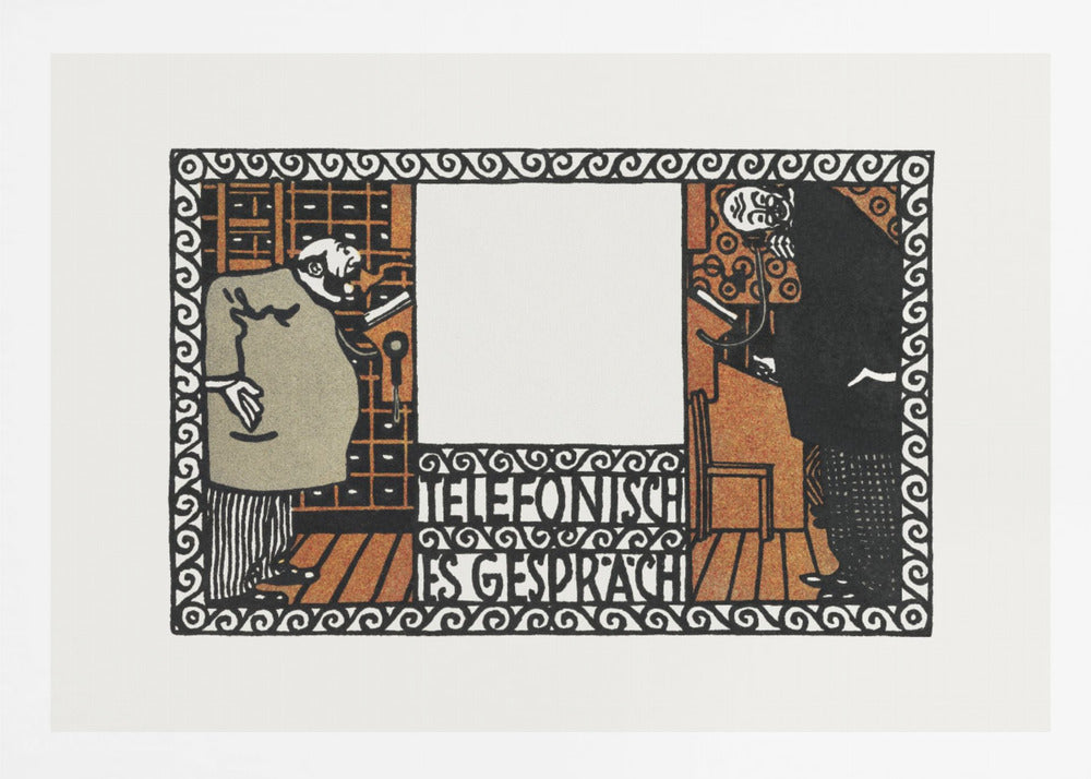 Telephone Conversation - Poster / Art Print