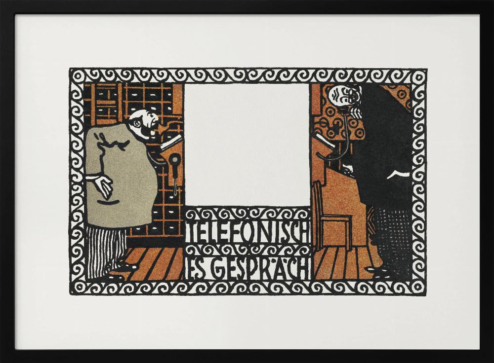 Telephone Conversation - Poster / Art Print