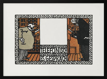 Telephone Conversation - Poster / Art Print