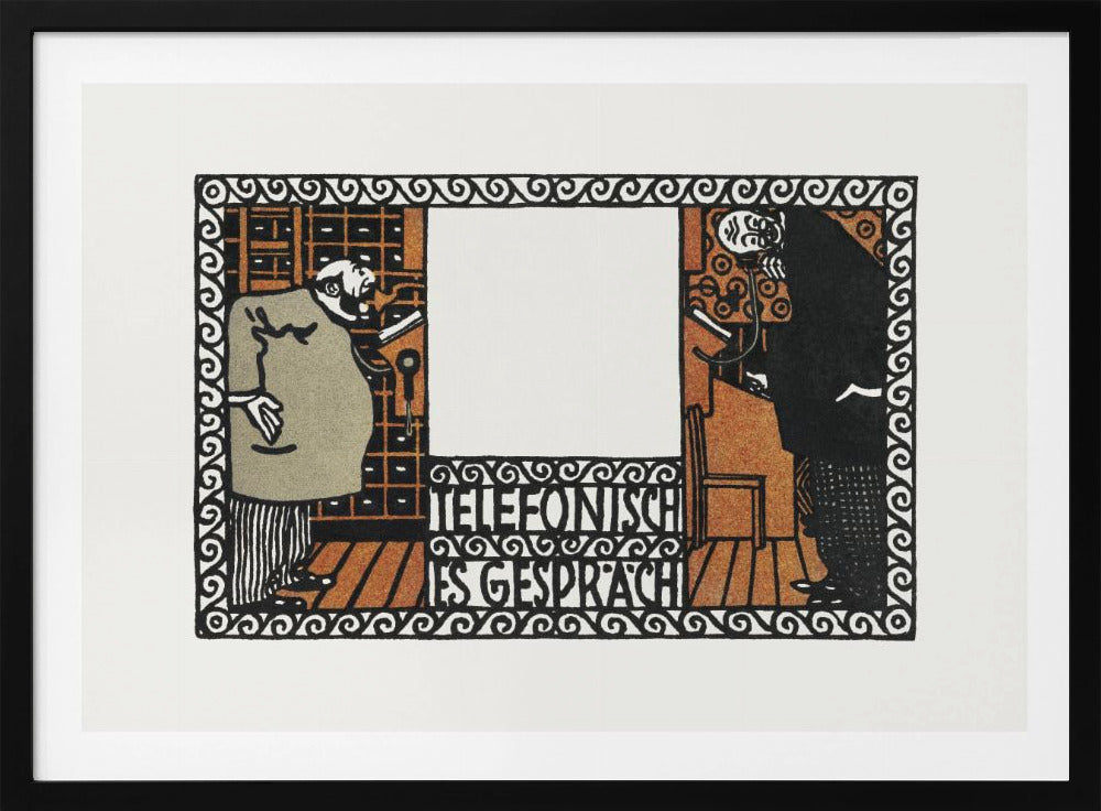 Telephone Conversation - Poster / Art Print