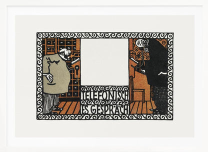 Telephone Conversation - Poster / Art Print