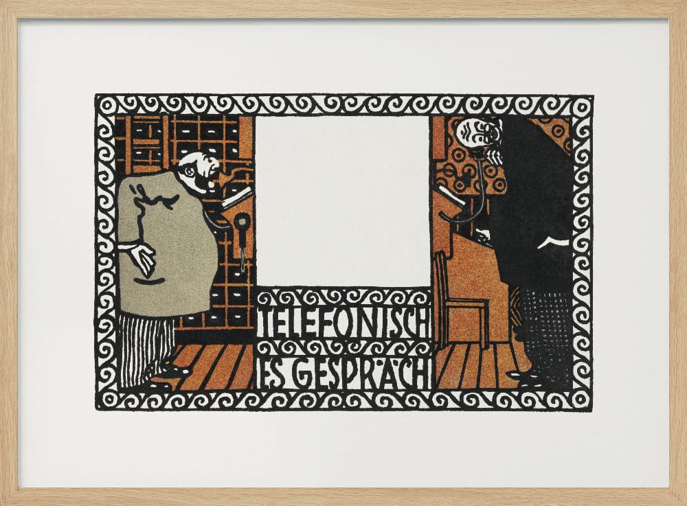 Telephone Conversation - Poster / Art Print