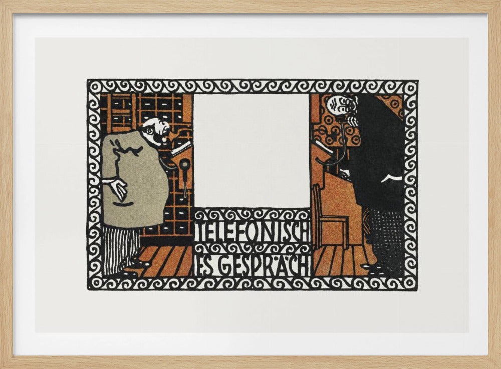 Telephone Conversation - Poster / Art Print