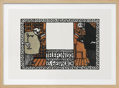 Telephone Conversation - Poster / Art Print