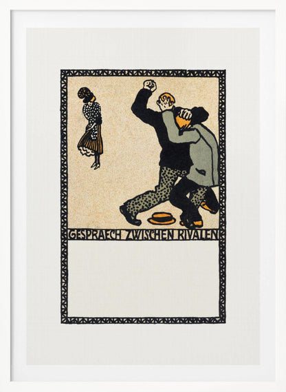 Conversation Between Rivals - Poster / Art Print