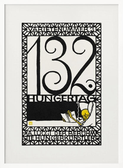 132nd Day of Fasting - Poster / Art Print