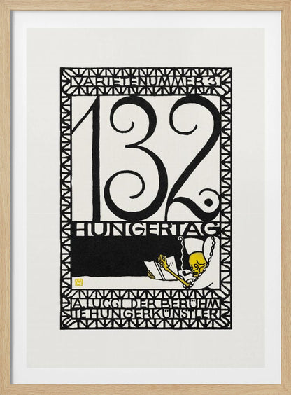 132nd Day of Fasting - Poster / Art Print