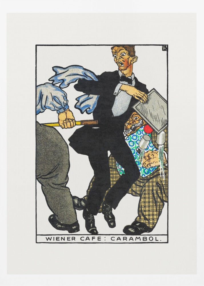 Viennese Café Carambole - Poster / Art Print
