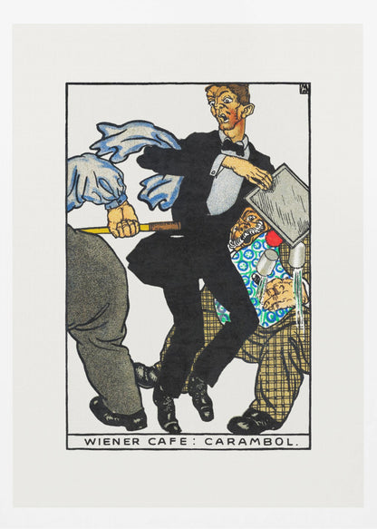 Viennese Café Carambole - Poster / Art Print