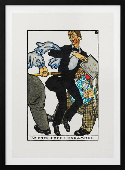 Viennese Café Carambole - Poster / Art Print