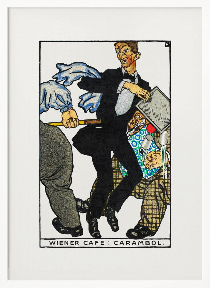 Viennese Café Carambole - Poster / Art Print