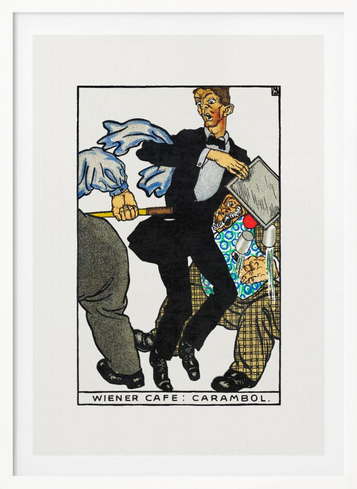 Viennese Café Carambole - Poster / Art Print