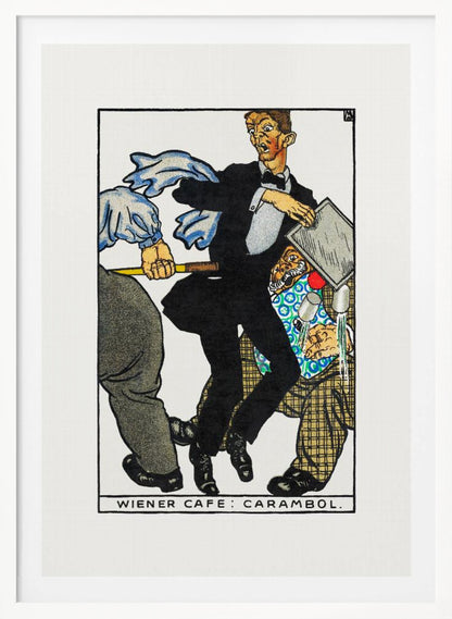 Viennese Café Carambole - Poster / Art Print