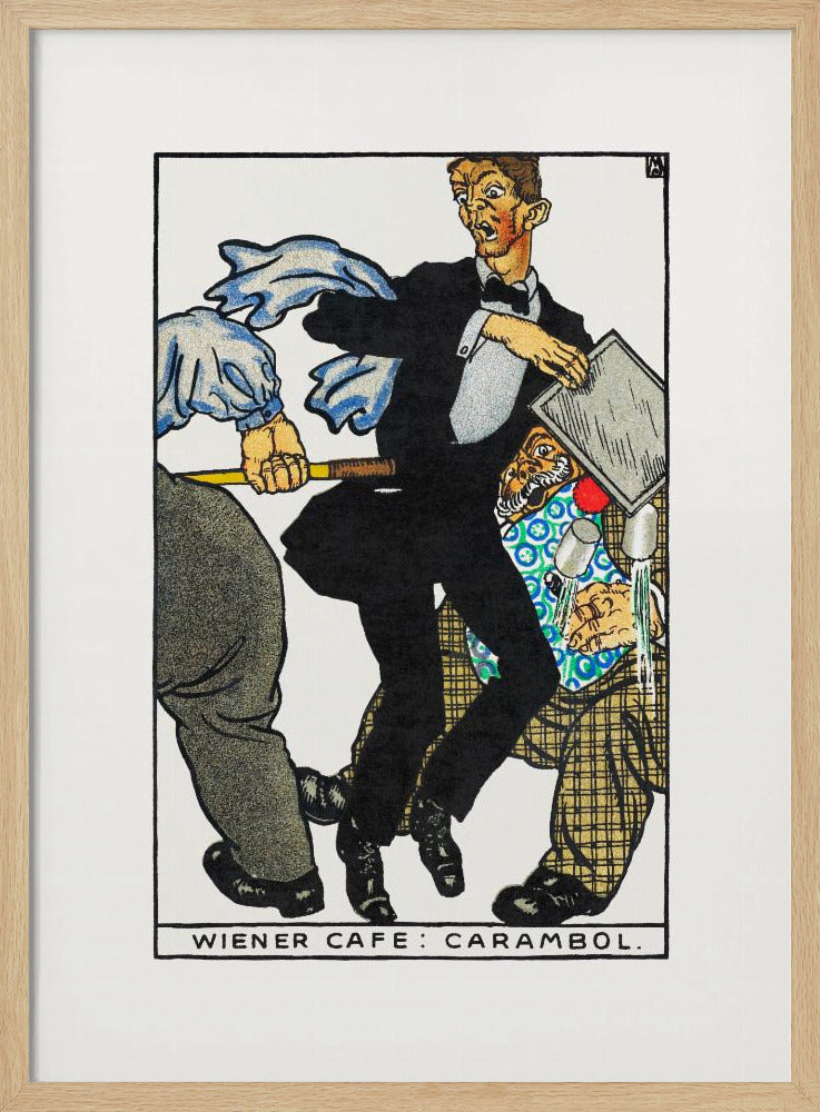 Viennese Café Carambole - Poster / Art Print