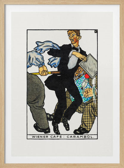 Viennese Café Carambole - Poster / Art Print