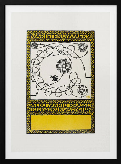 Variety Act 9 Also Mario Brasso, leap of Death - Poster / Art Print