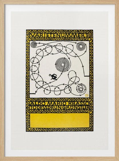 Variety Act 9 Also Mario Brasso, leap of Death - Poster / Art Print