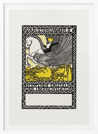 Gottlieb Säuselin the Improviser - Poster / Art Print