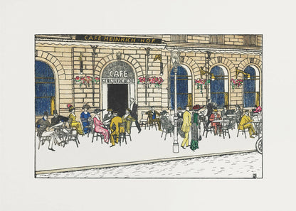 Café Heinrichhof - Poster / Art Print