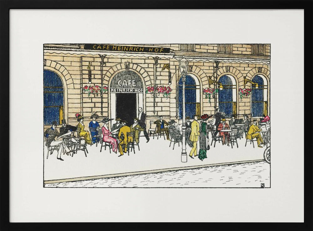 Café Heinrichhof - Poster / Art Print