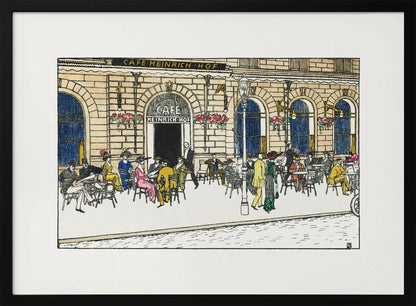 Café Heinrichhof - Poster / Art Print