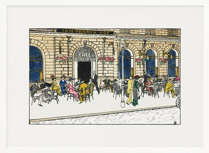 Café Heinrichhof - Poster / Art Print