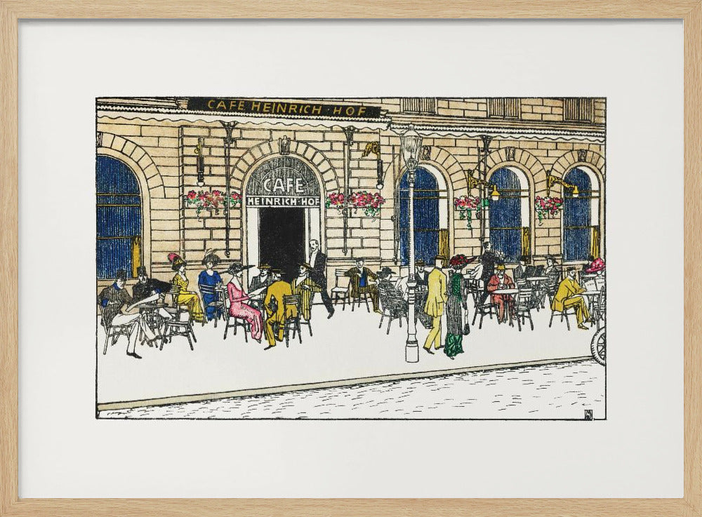 Café Heinrichhof - Poster / Art Print