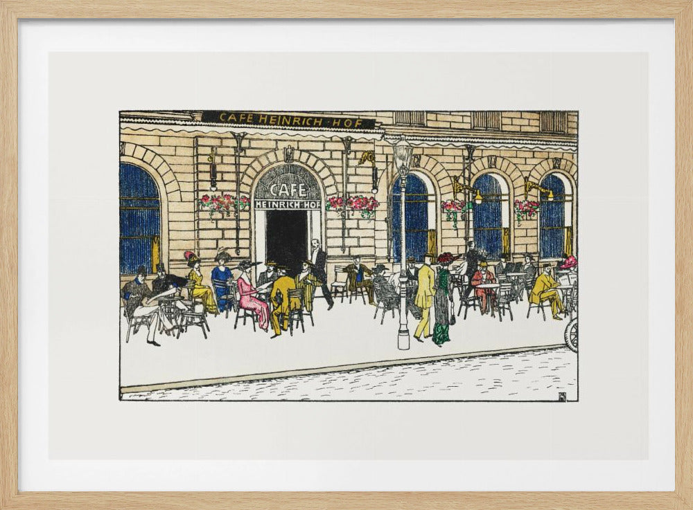 Café Heinrichhof - Poster / Art Print