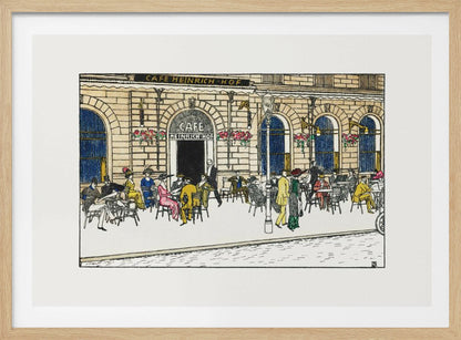 Café Heinrichhof - Poster / Art Print