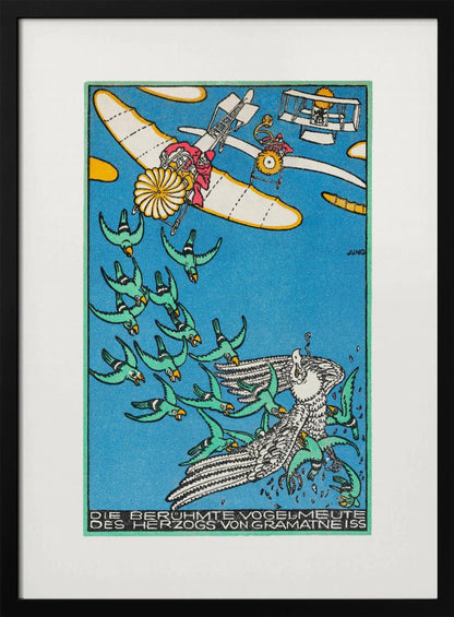 The Duke of Gramatneiss's Famous Pack of Birds - Poster / Art Print