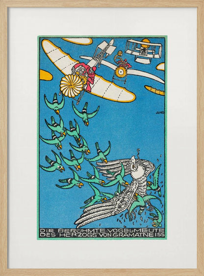 The Duke of Gramatneiss's Famous Pack of Birds - Poster / Art Print