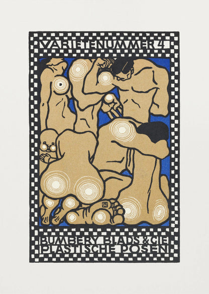 Vaudeville Act 4  Bumbery Blads & Cie, Plastic Poses - Poster / Art Print