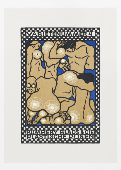 Vaudeville Act 4  Bumbery Blads & Cie, Plastic Poses - Poster / Art Print