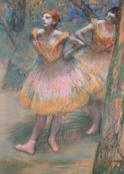 Two Dancers - Poster / Art Print