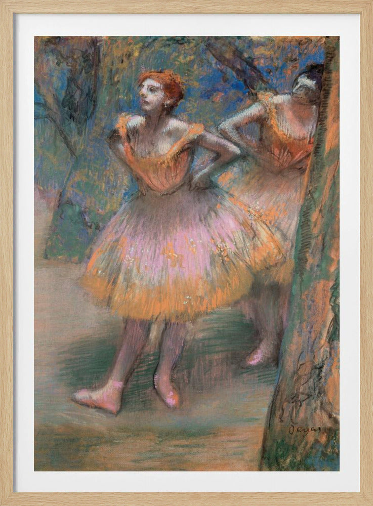 Two Dancers - Poster / Art Print