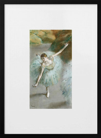 Dancer In Green No.2 - Poster / Art Print