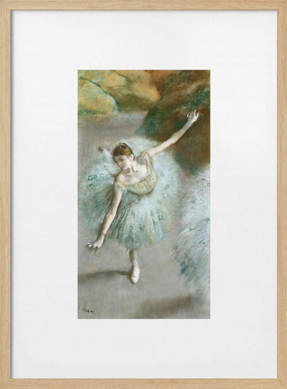 Dancer In Green No.2 - Poster / Art Print