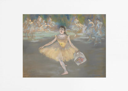 Dancer With a Bouquet - Poster / Art Print