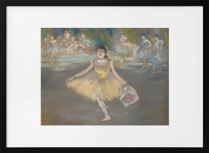 Dancer With a Bouquet - Poster / Art Print