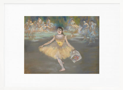 Dancer With a Bouquet - Poster / Art Print