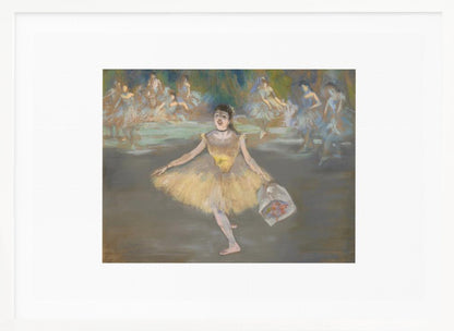 Dancer With a Bouquet - Poster / Art Print