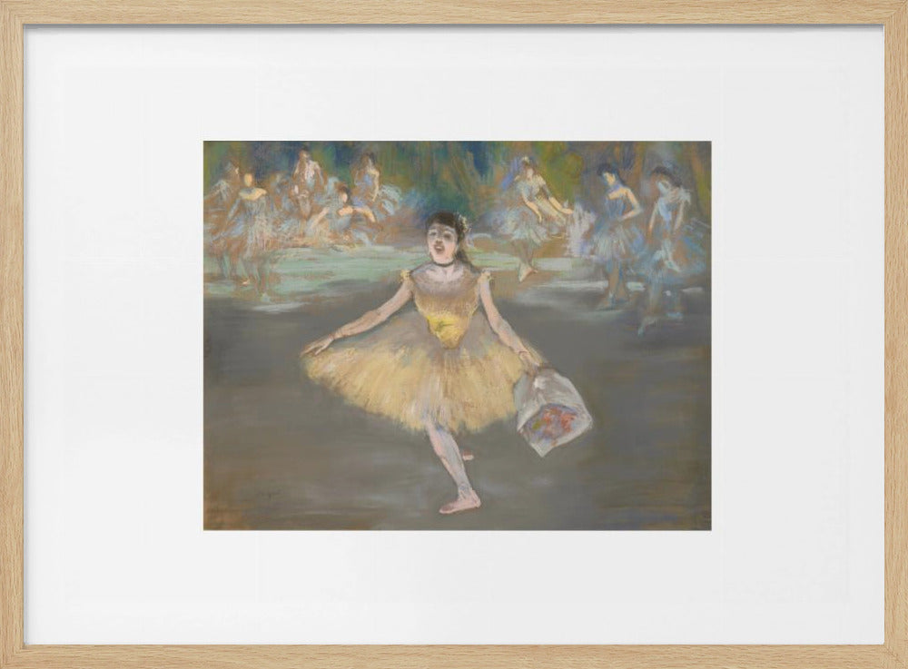 Dancer With a Bouquet - Poster / Art Print
